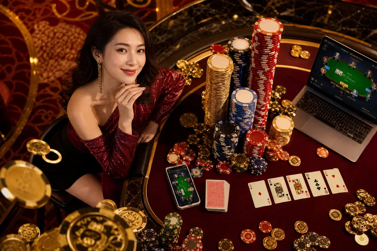 pkpk22 Live Casino Baccarat ဂိမ်းကစားနေခြင်း